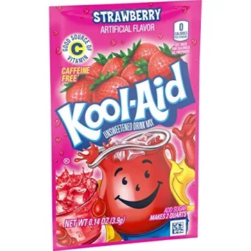 Kool-Aid Strawberry Powdered Drink Mix - Caffeine Free