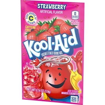 Kool-Aid Strawberry Powdered Drink Mix - Caffeine Free
