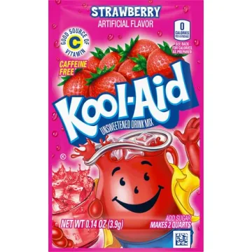Kool-Aid Strawberry Powdered Drink Mix - Caffeine Free