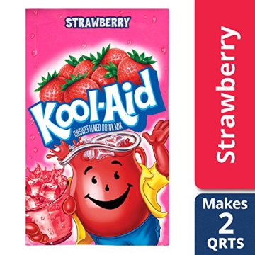 Kool-Aid Strawberry Powdered Drink Mix - Caffeine Free