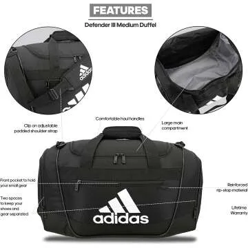 adidas Defender III Duffel Bag - Stylish & Durable