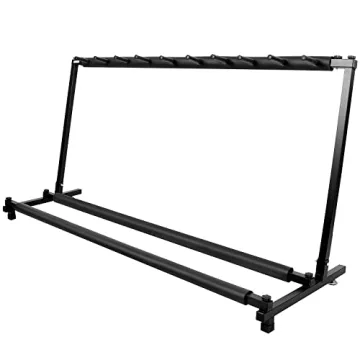 Kuyal Multi-Guitar Stand, Portable 9 Holder Rack