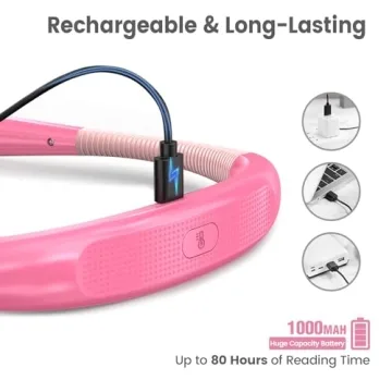 Glocusent Neck Reading Light for Effortless Reading