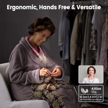 Glocusent Neck Reading Light for Effortless Reading