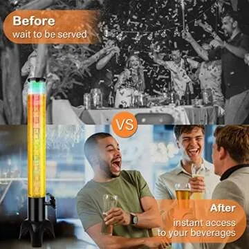 Beer Giraffe Dispenser 3L for Parties & Gatherings