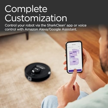 Shark AI Robot Vacuum with Self-Empty Base & HEPA Filter