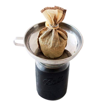 CoffeeSock Organic Cotton Reusable Cold Brew Filter