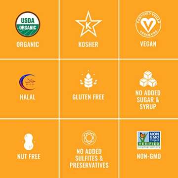 Sunny Fruit Organic Dried Apricots - Healthy Snack Packs