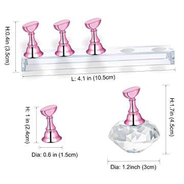 MISSELF Nail Holder for Art Practice & False Nails