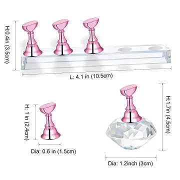 MISSELF Nail Holder for Art Practice & False Nails