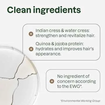 ATTITUDE Hydrating Hair Shampoo with Essential Oils, EWG Verified, Plant and Mineral-Based Ingredients, Vegan Beauty Products, Refillable Aluminum Bottle, Peppermint & Sweet Orange, 16 Fl Oz