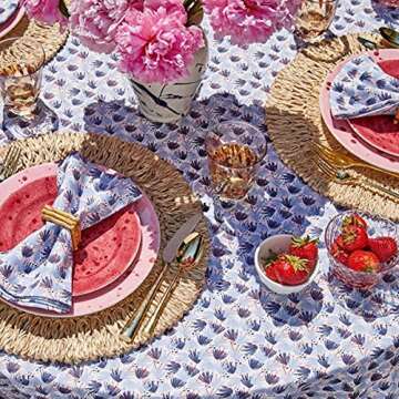 LogHog Bamboo Napkin Rings Set of 4 for Elegant Dining