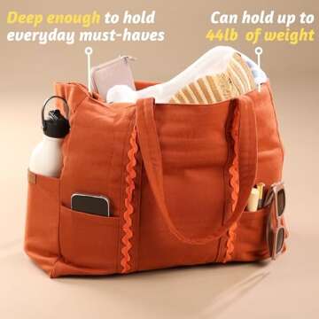 Folkulture Eco-Friendly Tote Bag for Women | Travel Style