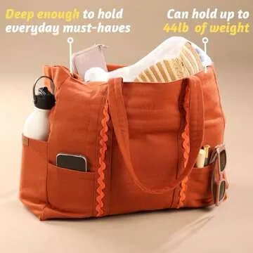 Folkulture Eco-Friendly Tote Bag for Women | Travel Style