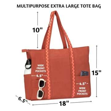 Folkulture Eco-Friendly Tote Bag for Women | Travel Style