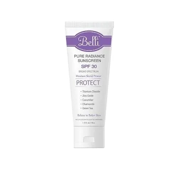 Belli Skincare Pure Radiance Sunscreen SPF 30 - Hydrating Mineral Protection for All Skin Types
