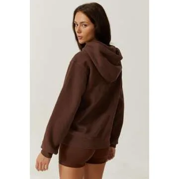 QINSEN Women’s Cozy Pullover Sweatshirt for Winter