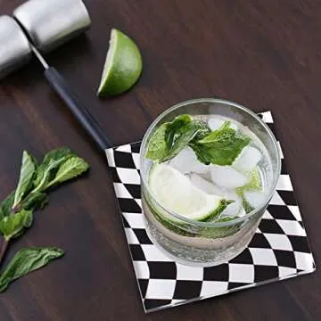 Emeich Acrylic Coaster, Modern Minimalist Style Coaster, Thickened Coaster, Suitable for Desktop Protection, Cups, Wine Glasses, Home Decoration, bar Decoration