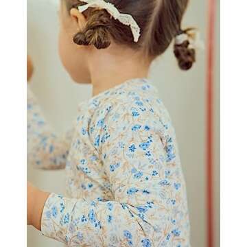 Stylish Floral Print Toddler Pajamas for Cozy Nights