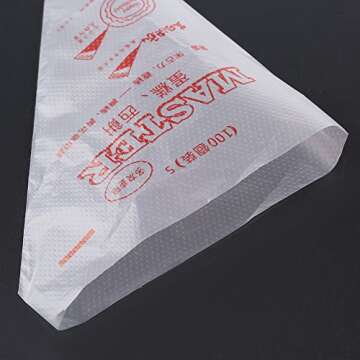 Huhushop Reusable Icing Piping Bags for Cake Decorators