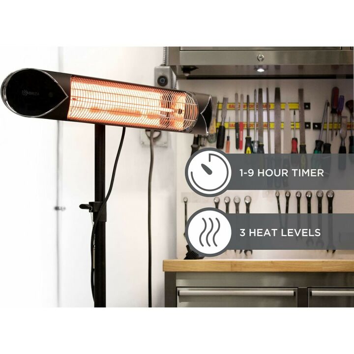 Briza Infrared Electric Heater - 1500W Indoor/Outdoor