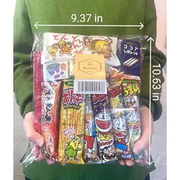 Assorted Japanese Junk Food Snack "Dagashi" Economical 34 Packs of 27 Types