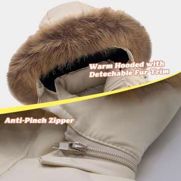 BYFRI Toddler Down Snow Suit - Warm & Waterproof