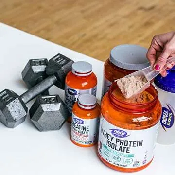 NOW Foods Sports Nutrition, Creatine Monohydrate Powder, Mass Building*/Energy Production*, 2.2-Pound