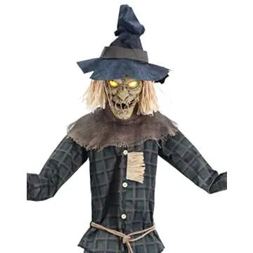 Spirit Halloween 6.6 Ft Strawman Halloween Animatronic