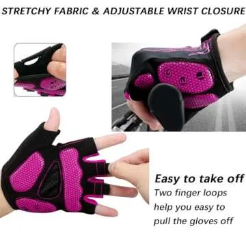 MOREOK Cycling Gloves for Men and Women Durable Grip and Comfort