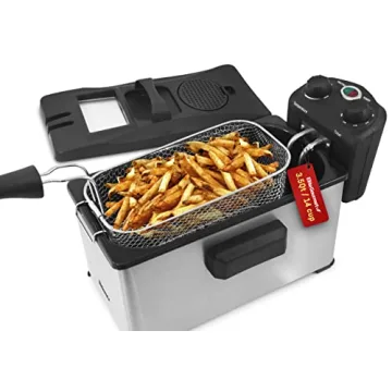 Elite Gourmet EDF-3500# Deep Fryer for Perfect Fried Food
