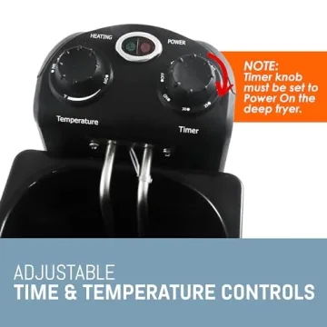 Elite Gourmet EDF-3500# Deep Fryer for Perfect Fried Food