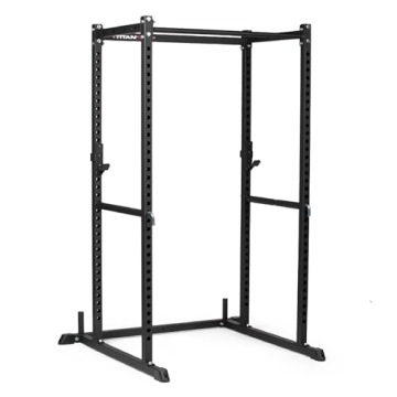 Titan Fitness T-2 Series 83" Power Rack - Sturdy & Adjustable for Strength Training