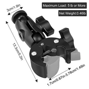 Taisioner Super Clamp Mount for Versatile Photography