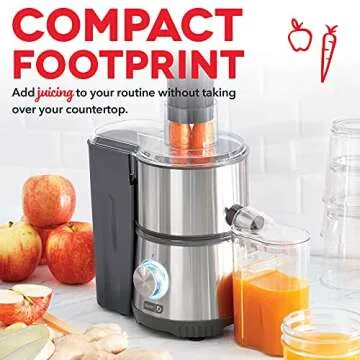 Dash Compact Centrifugal Juicer - Easy Juicing Machine