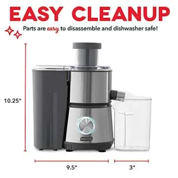 Dash Compact Centrifugal Juicer - Easy Juicing Machine