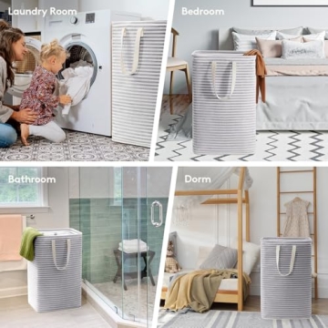 Lifewit Collapsible Waterproof Laundry Hampers with Handles