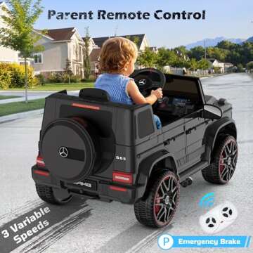Mercedes-Benz G63 Electric Car for Kids with Remote Control