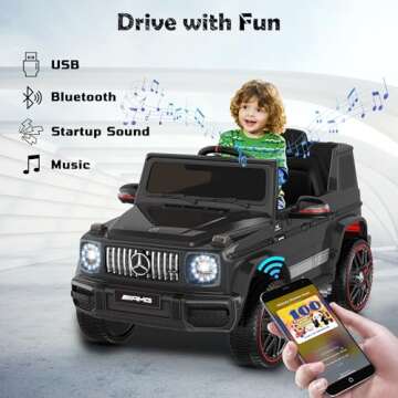 Mercedes-Benz G63 Electric Car for Kids with Remote Control