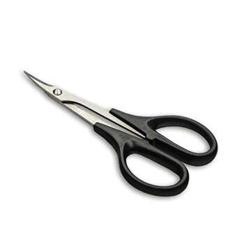 Huron Precision Lexan Scissors, Curved, 5.5 IN