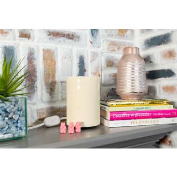 Happy Wax Cashmere Mod Warmer: Stylish & Efficient Wax Melter for Amazing Fragrances