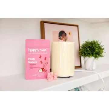 Happy Wax Cashmere Mod Warmer - Elegant Wax Melter with Timer