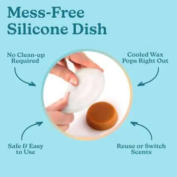 Happy Wax Cashmere Mod Warmer - Elegant Wax Melter with Timer