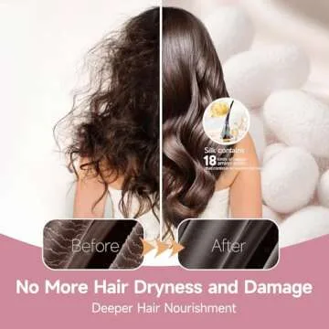 Umisleep 22 Momme 100% Real Mulberry Silk Bonnet for Sleeping Women, Large Hair Care Bonnet for Long Curly Hair, Double Layer Silk Hair Wrap with Soft Elastic Band, Non-Slip Sleep Cap, Pink