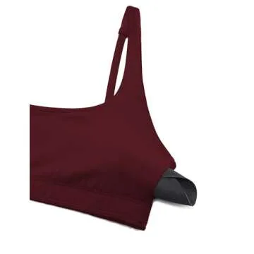 CRZ YOGA Butterluxe Spaghetti Strap Sports Bras for Women