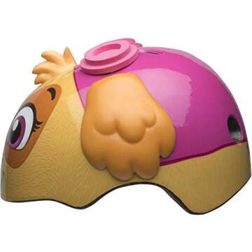 BELL girls Paw Patrol Skye 3D Hero Toddler Multisport Helmet , 3D Skye Hero Multisport, (3-5 yrs.)