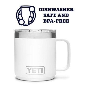YETI 10 oz Stainless Steel Stackable Mug with Lid