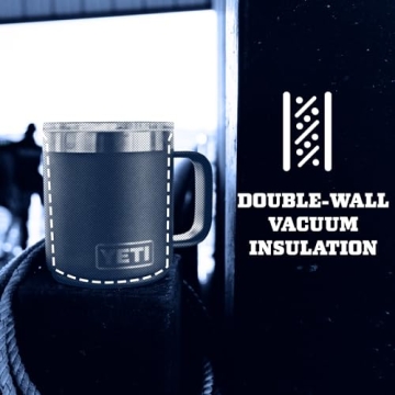 YETI 10 oz Stainless Steel Stackable Mug with Lid