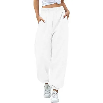 Ultimate Comfort: Women's High Waisted Sweatpants Baggy Joggers with Pockets