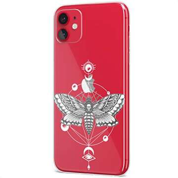 Gothic Mertak Clear Case for iPhone 15-6 Models